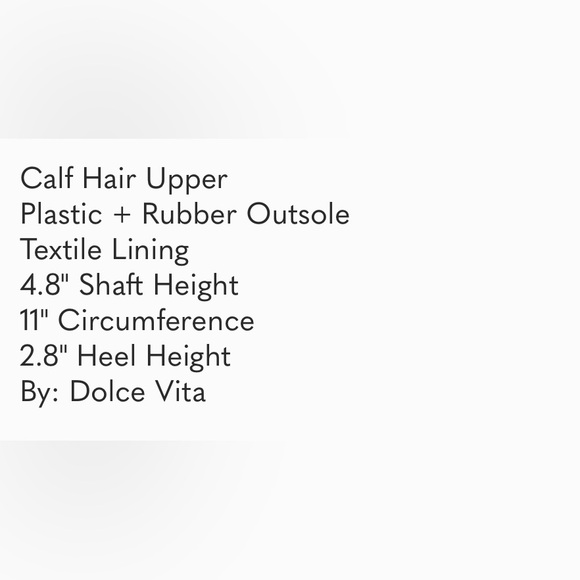 Dolce Vita Volli Silver Gray Ankle Boots - Picture 5 of 5